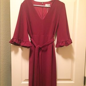 Beautiful cranberry red ASOS dress. Never worn!
